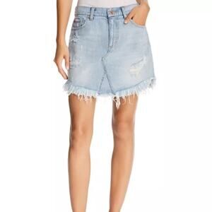 Pistola Distressed Denim Skirt Size 29